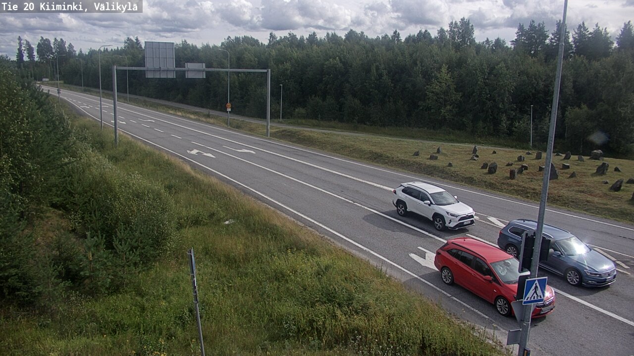 Weather Camera Image Road 20 Oulu Kiiminki, Välikylä, Oulu, Pohjois-Pohjanmaa
