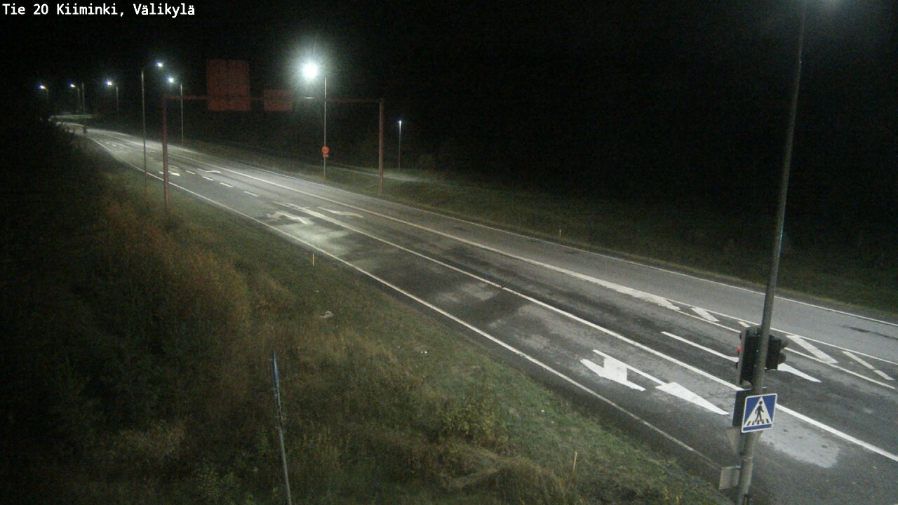 Weather Camera Image Road 20 Oulu Kiiminki, Välikylä, Oulu, Pohjois-Pohjanmaa