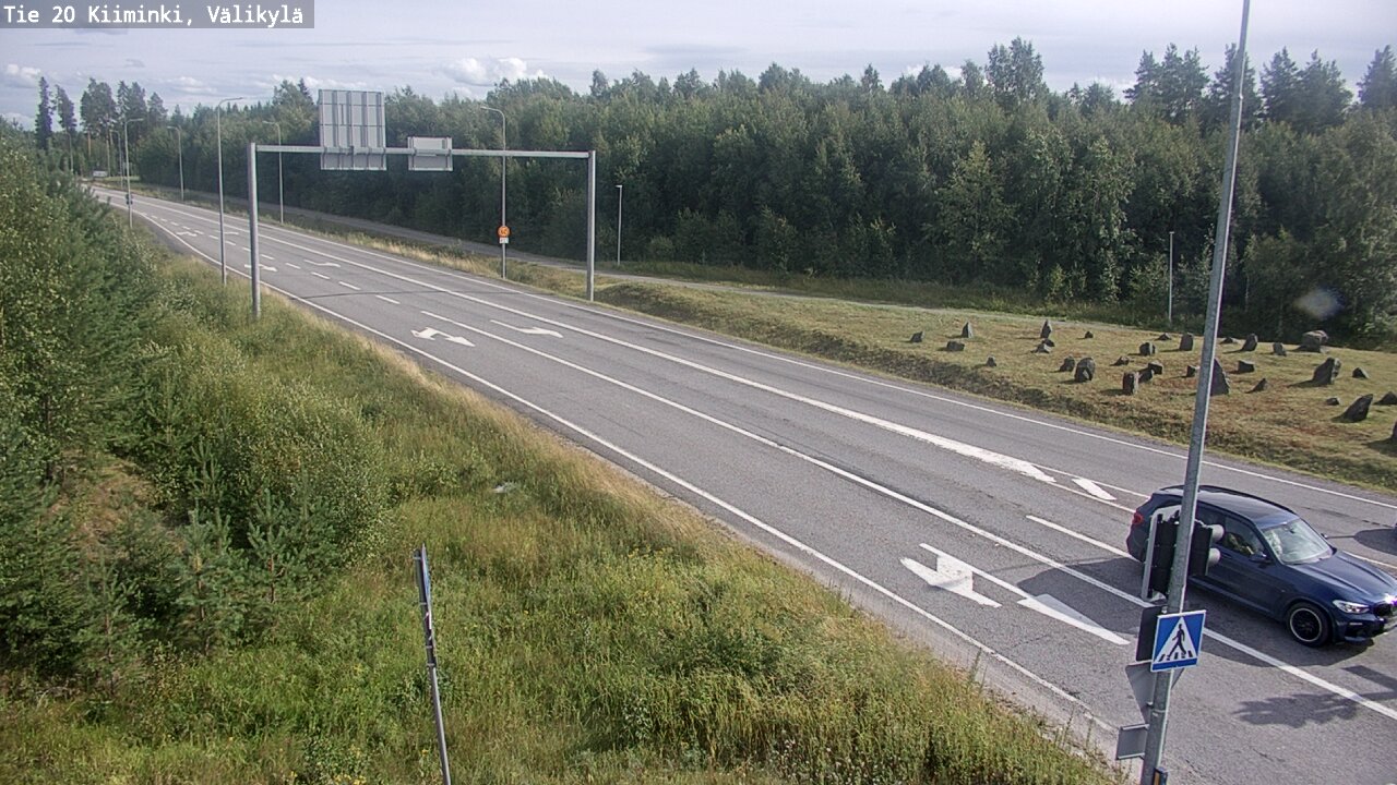 Weather Camera Image Road 20 Oulu Kiiminki, Välikylä, Oulu, Pohjois-Pohjanmaa