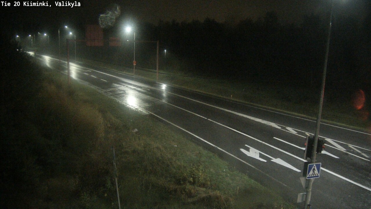 Weather Camera Image Road 20 Oulu Kiiminki, Välikylä, Oulu, Pohjois-Pohjanmaa