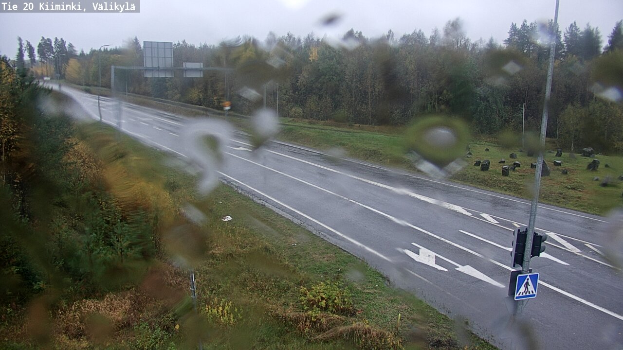 Weather Camera Image Road 20 Oulu Kiiminki, Välikylä, Oulu, Pohjois-Pohjanmaa