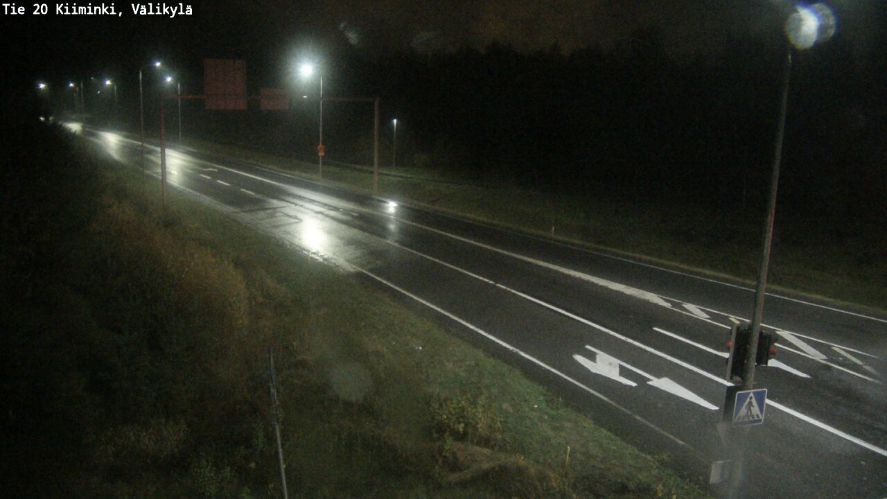 Weather Camera Image Road 20 Oulu Kiiminki, Välikylä, Oulu, Pohjois-Pohjanmaa