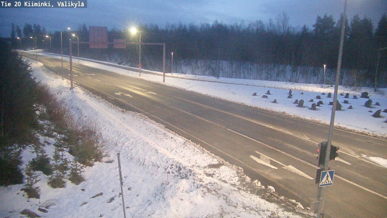 Kelikamerat Kuva Tie 20 Oulu Kiiminki, Välikylä, Oulu, Pohjois-Pohjanmaa