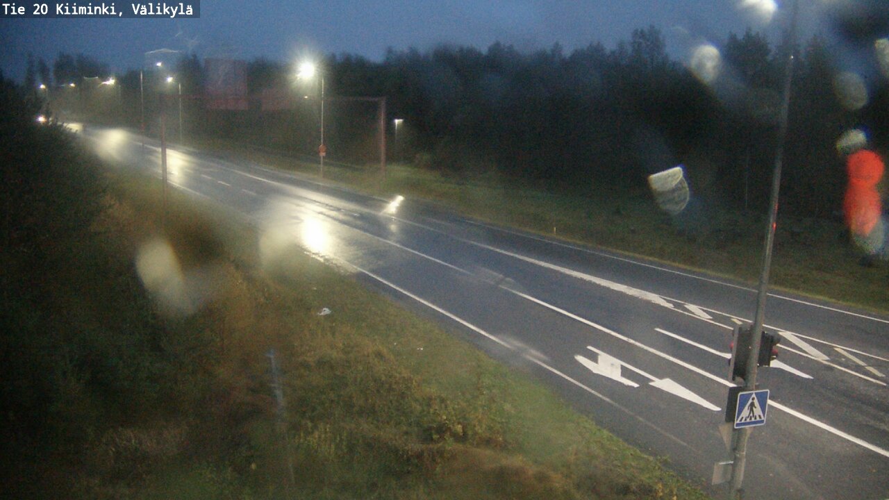 Weather Camera Image Road 20 Oulu Kiiminki, Välikylä, Oulu, Pohjois-Pohjanmaa