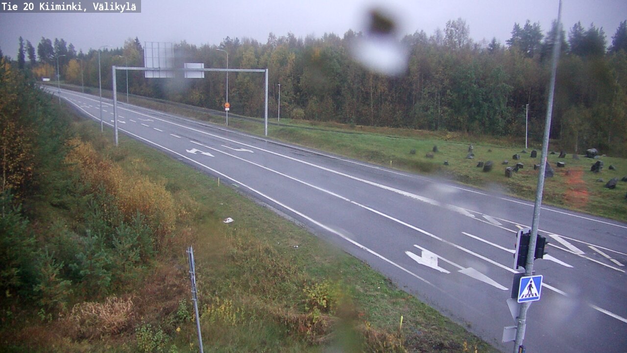 Weather Camera Image Road 20 Oulu Kiiminki, Välikylä, Oulu, Pohjois-Pohjanmaa