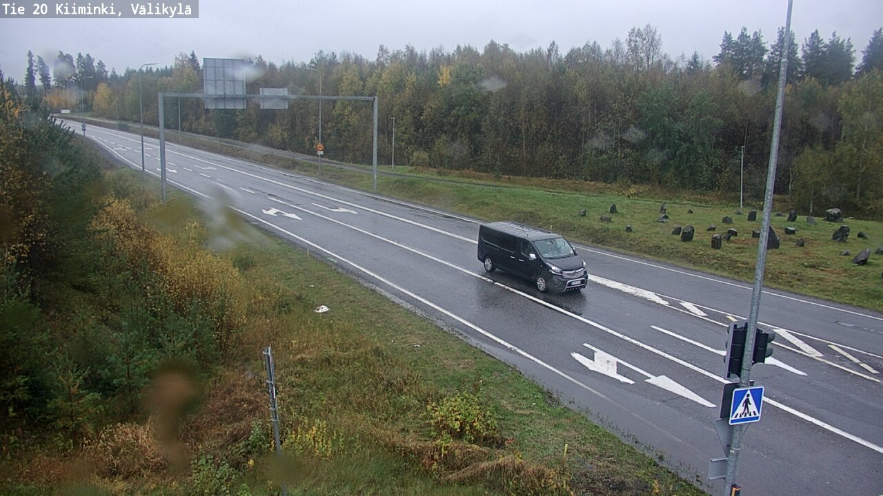 Weather Camera Image Road 20 Oulu Kiiminki, Välikylä, Oulu, Pohjois-Pohjanmaa