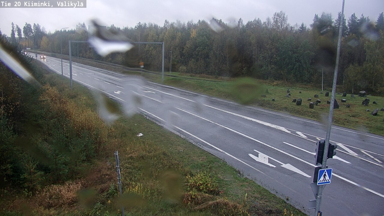 Weather Camera Image Road 20 Oulu Kiiminki, Välikylä, Oulu, Pohjois-Pohjanmaa