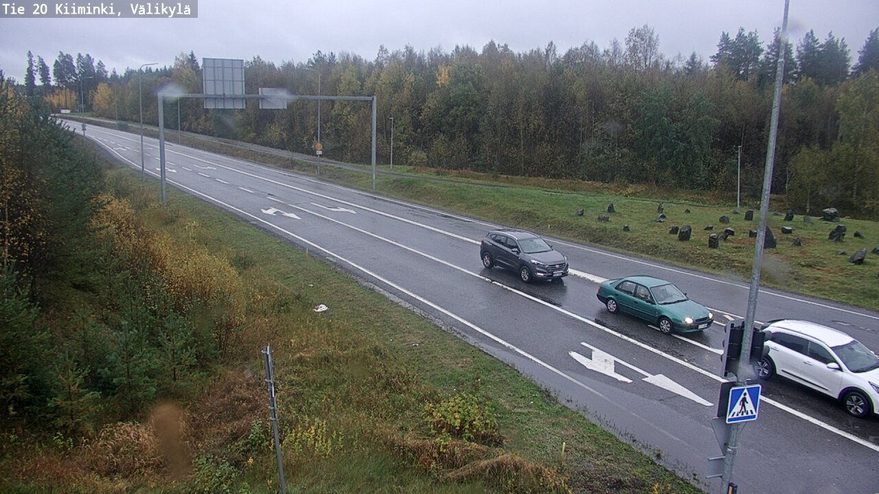 Weather Camera Image Road 20 Oulu Kiiminki, Välikylä, Oulu, Pohjois-Pohjanmaa