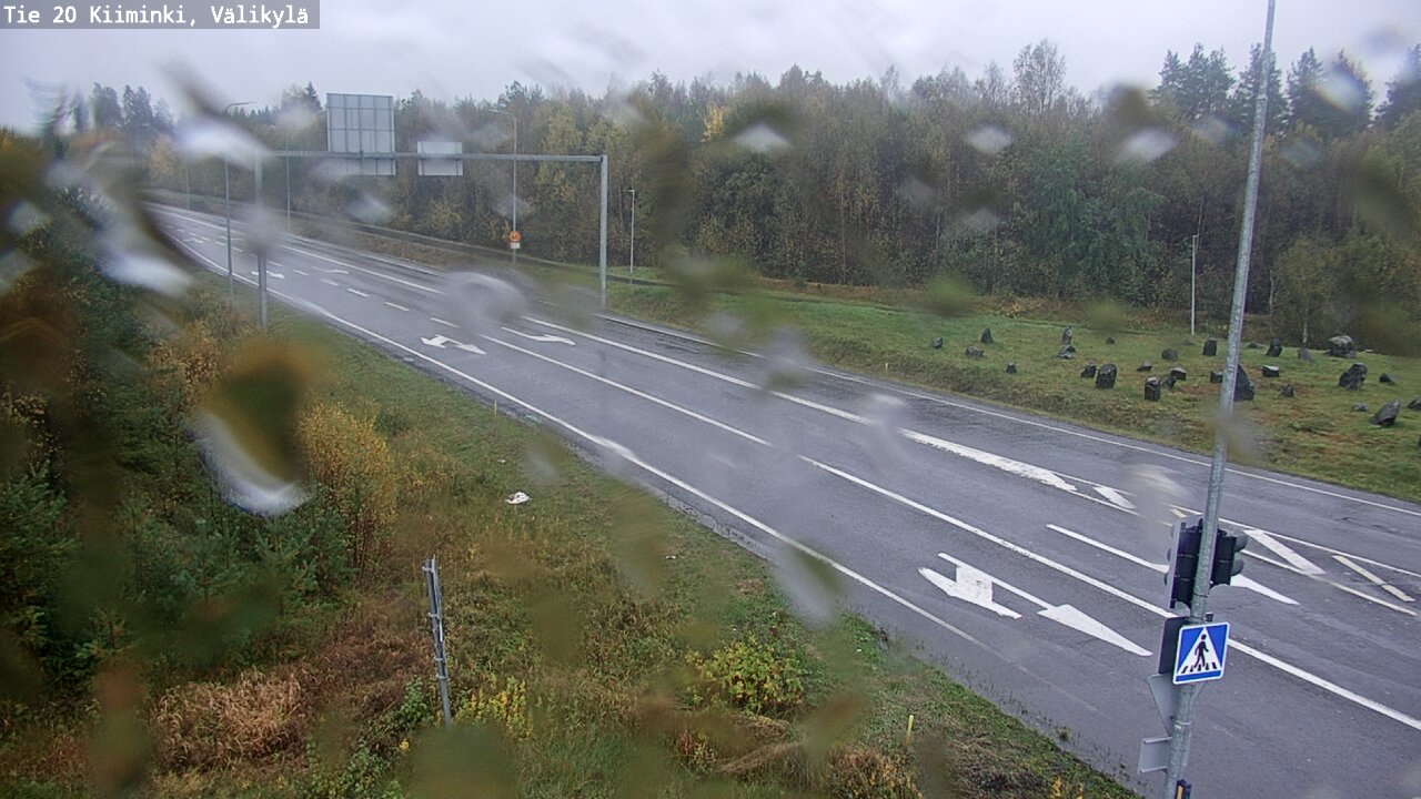 Weather Camera Image Road 20 Oulu Kiiminki, Välikylä, Oulu, Pohjois-Pohjanmaa