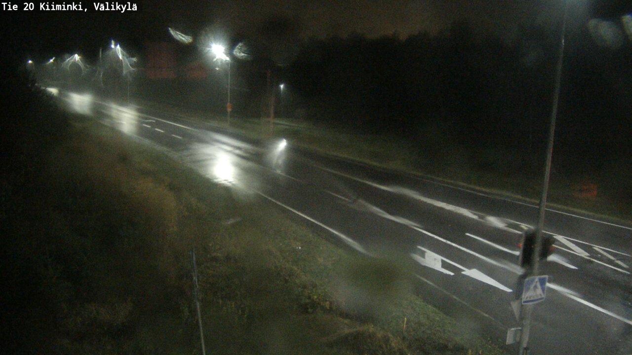 Weather Camera Image Road 20 Oulu Kiiminki, Välikylä, Oulu, Pohjois-Pohjanmaa