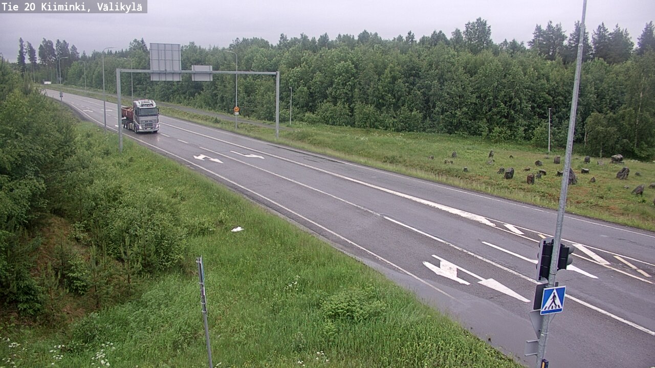 Kelikamerat Kuva Tie 20 Oulu Kiiminki, Välikylä, Oulu, Pohjois-Pohjanmaa