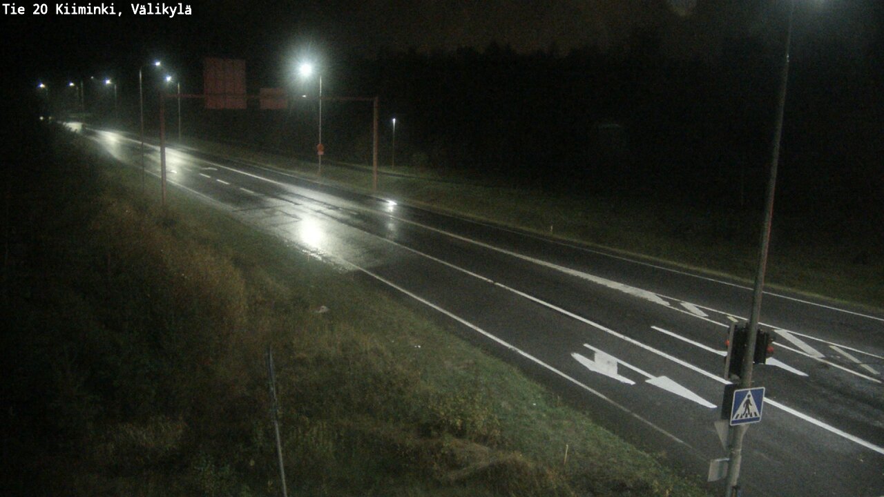Weather Camera Image Road 20 Oulu Kiiminki, Välikylä, Oulu, Pohjois-Pohjanmaa