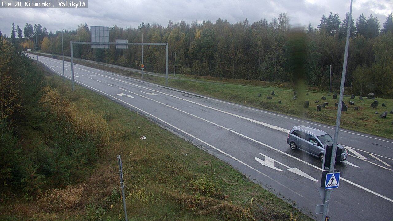 Weather Camera Image Road 20 Oulu Kiiminki, Välikylä, Oulu, Pohjois-Pohjanmaa