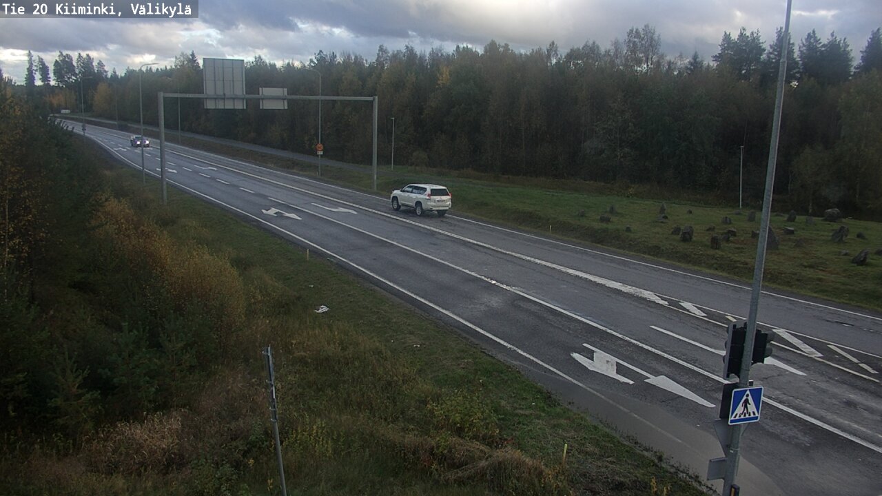Weather Camera Image Road 20 Oulu Kiiminki, Välikylä, Oulu, Pohjois-Pohjanmaa