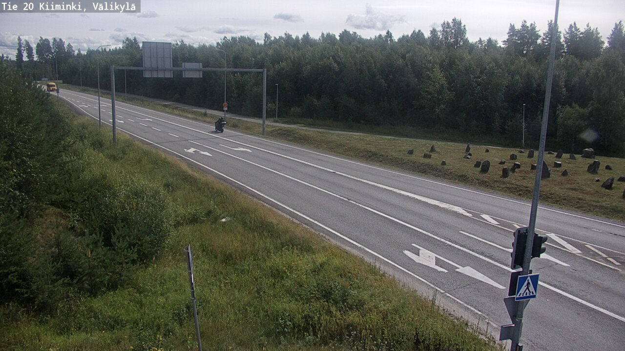 Weather Camera Image Road 20 Oulu Kiiminki, Välikylä, Oulu, Pohjois-Pohjanmaa
