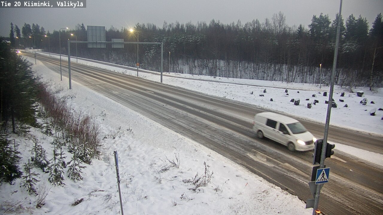Weather Camera Image Road 20 Oulu Kiiminki, Välikylä, Oulu, Pohjois-Pohjanmaa