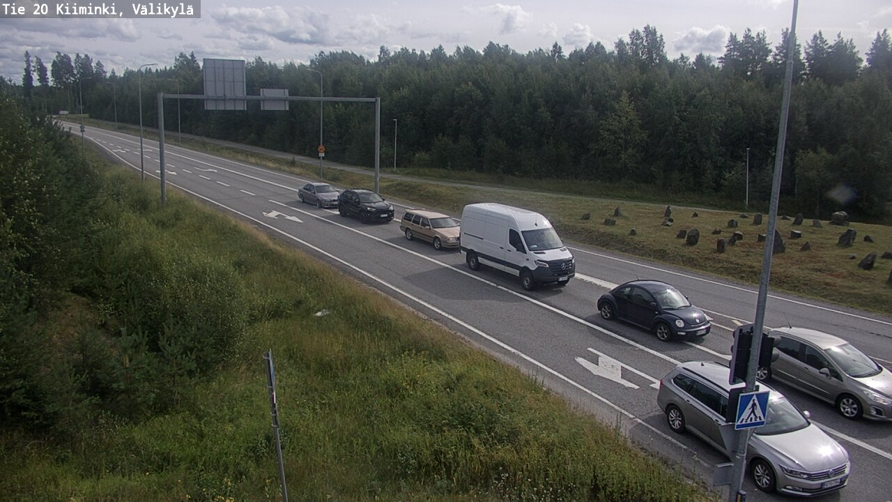 Weather Camera Image Road 20 Oulu Kiiminki, Välikylä, Oulu, Pohjois-Pohjanmaa