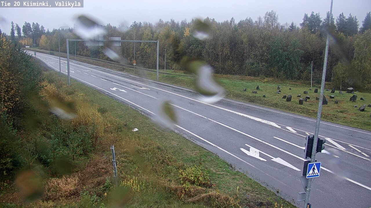 Weather Camera Image Road 20 Oulu Kiiminki, Välikylä, Oulu, Pohjois-Pohjanmaa
