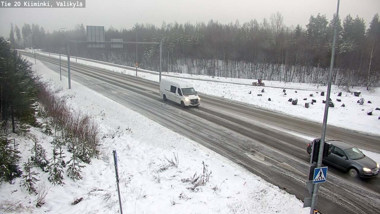 Weather Camera Image Road 20 Oulu Kiiminki, Välikylä, Oulu, Pohjois-Pohjanmaa