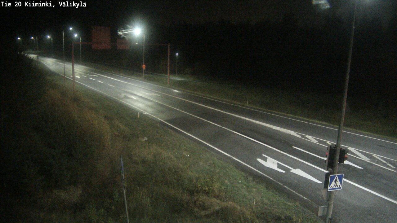 Weather Camera Image Road 20 Oulu Kiiminki, Välikylä, Oulu, Pohjois-Pohjanmaa