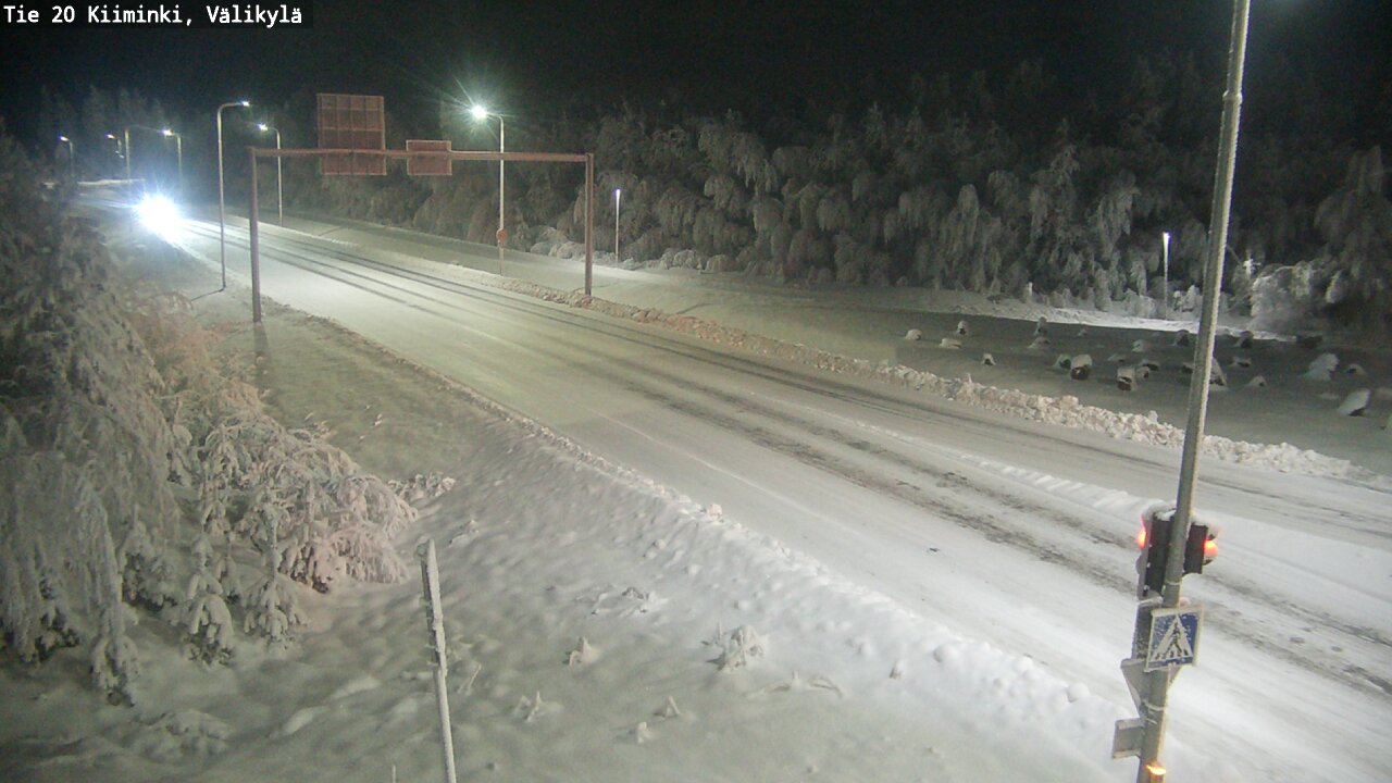 Kelikamerat Kuva Tie 20 Oulu Kiiminki, Välikylä, Oulu, Pohjois-Pohjanmaa