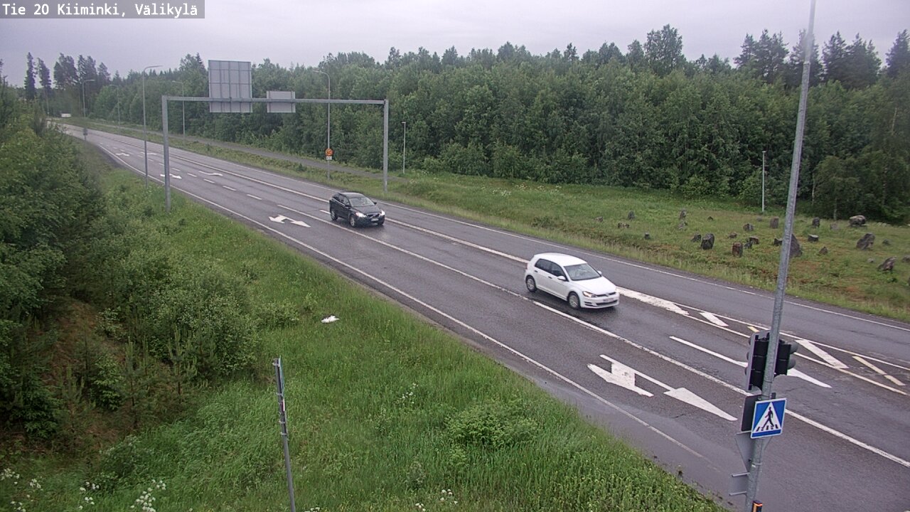 Kelikamerat Kuva Tie 20 Oulu Kiiminki, Välikylä, Oulu, Pohjois-Pohjanmaa