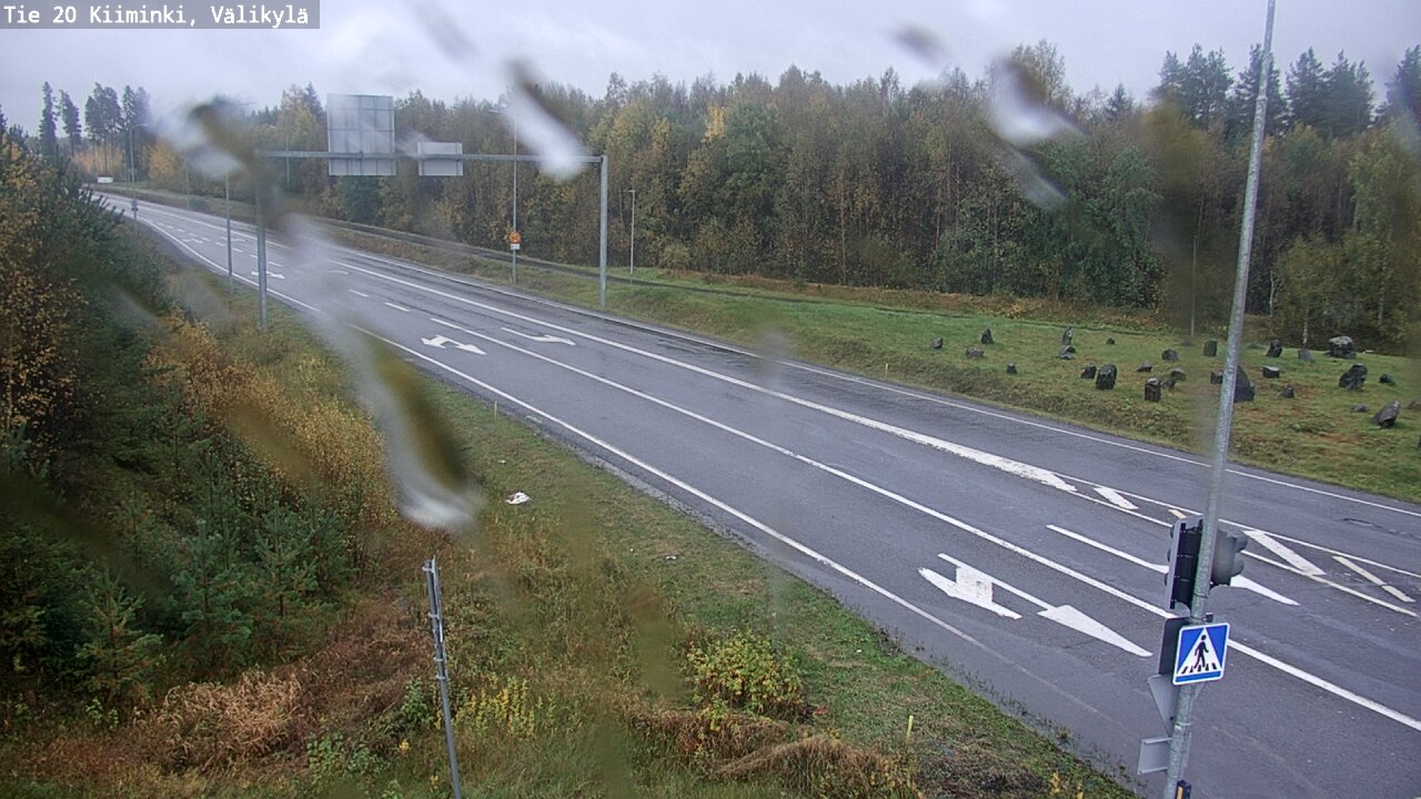 Weather Camera Image Road 20 Oulu Kiiminki, Välikylä, Oulu, Pohjois-Pohjanmaa
