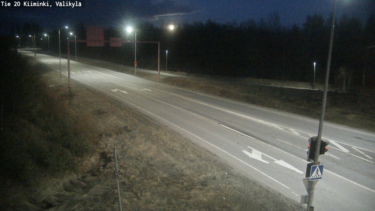 Kelikamerat Kuva Tie 20 Oulu Kiiminki, Välikylä, Oulu, Pohjois-Pohjanmaa