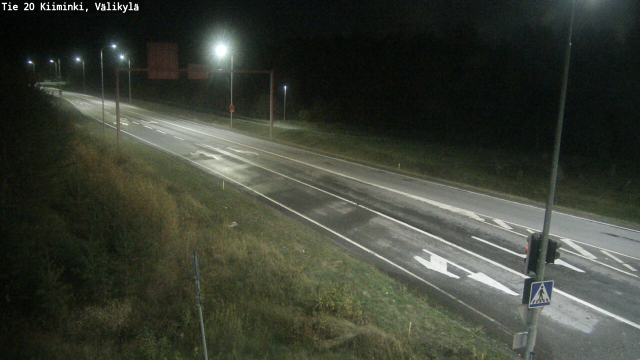 Weather Camera Image Road 20 Oulu Kiiminki, Välikylä, Oulu, Pohjois-Pohjanmaa