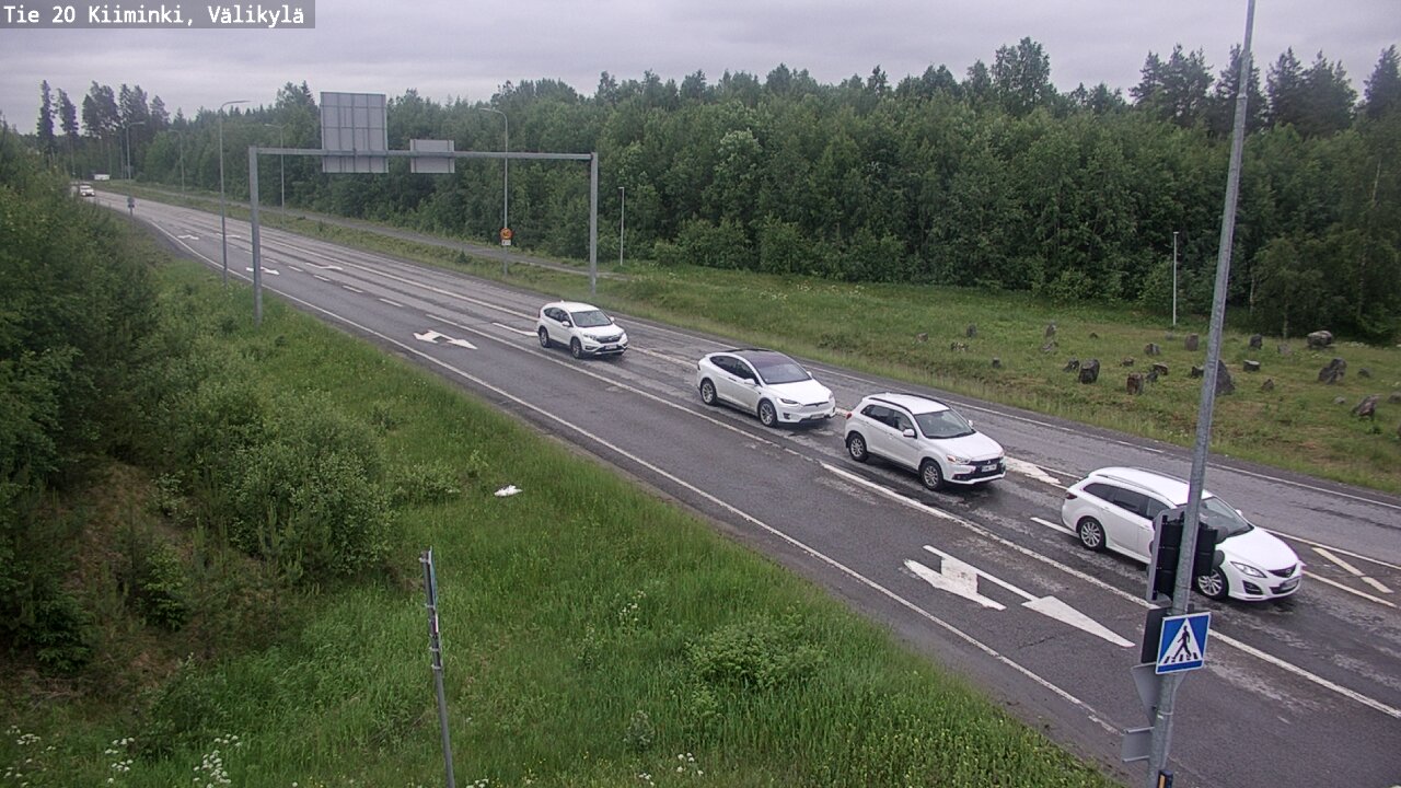 Kelikamerat Kuva Tie 20 Oulu Kiiminki, Välikylä, Oulu, Pohjois-Pohjanmaa