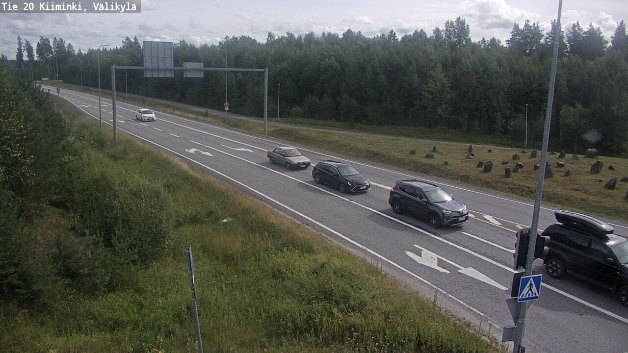 Weather Camera Image Road 20 Oulu Kiiminki, Välikylä, Oulu, Pohjois-Pohjanmaa