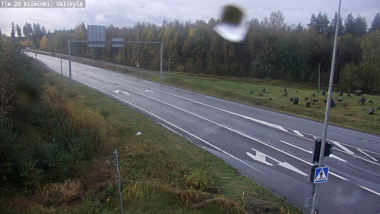 Weather Camera Image Road 20 Oulu Kiiminki, Välikylä, Oulu, Pohjois-Pohjanmaa