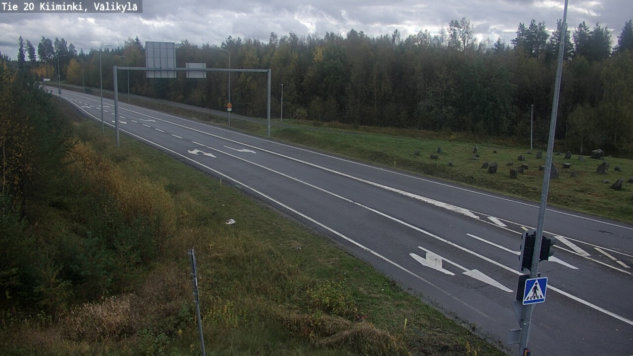 Weather Camera Image Road 20 Oulu Kiiminki, Välikylä, Oulu, Pohjois-Pohjanmaa