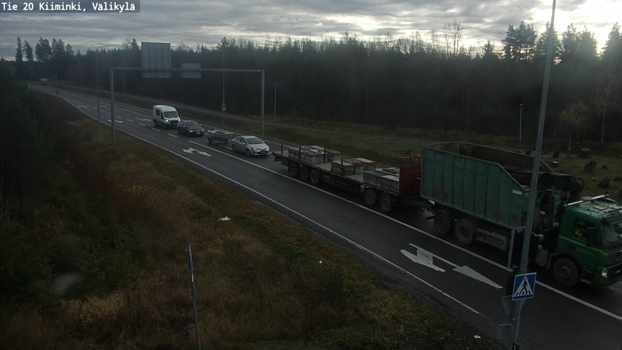 Kelikamerat Kuva Tie 20 Oulu Kiiminki, Välikylä, Oulu, Pohjois-Pohjanmaa