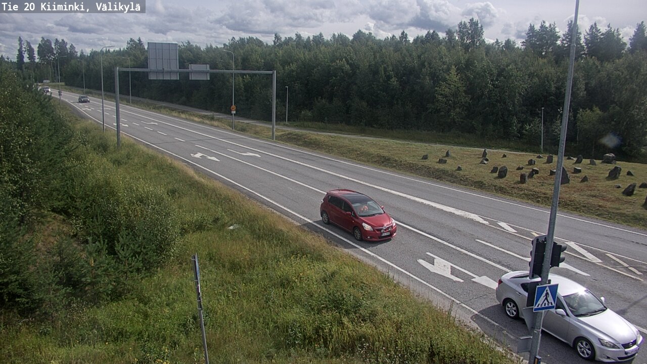 Weather Camera Image Road 20 Oulu Kiiminki, Välikylä, Oulu, Pohjois-Pohjanmaa