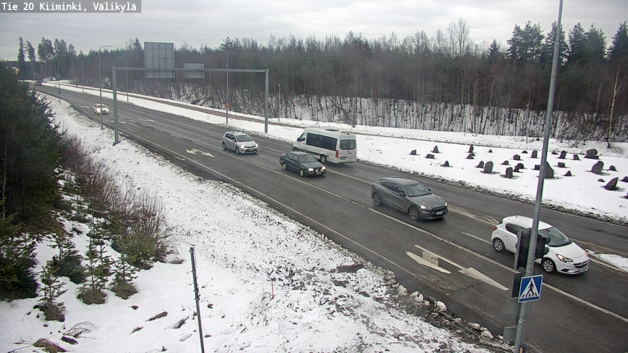 Kelikamerat Kuva Tie 20 Oulu Kiiminki, Välikylä, Oulu, Pohjois-Pohjanmaa