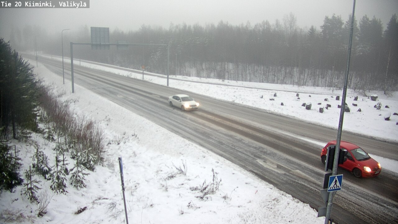 Weather Camera Image Road 20 Oulu Kiiminki, Välikylä, Oulu, Pohjois-Pohjanmaa