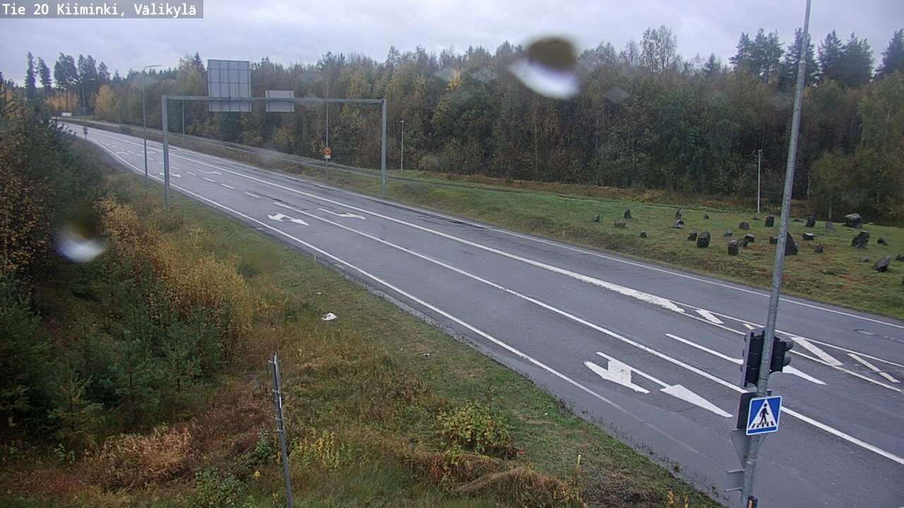 Weather Camera Image Road 20 Oulu Kiiminki, Välikylä, Oulu, Pohjois-Pohjanmaa