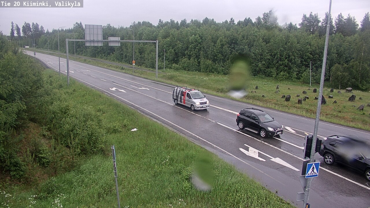 Kelikamerat Kuva Tie 20 Oulu Kiiminki, Välikylä, Oulu, Pohjois-Pohjanmaa