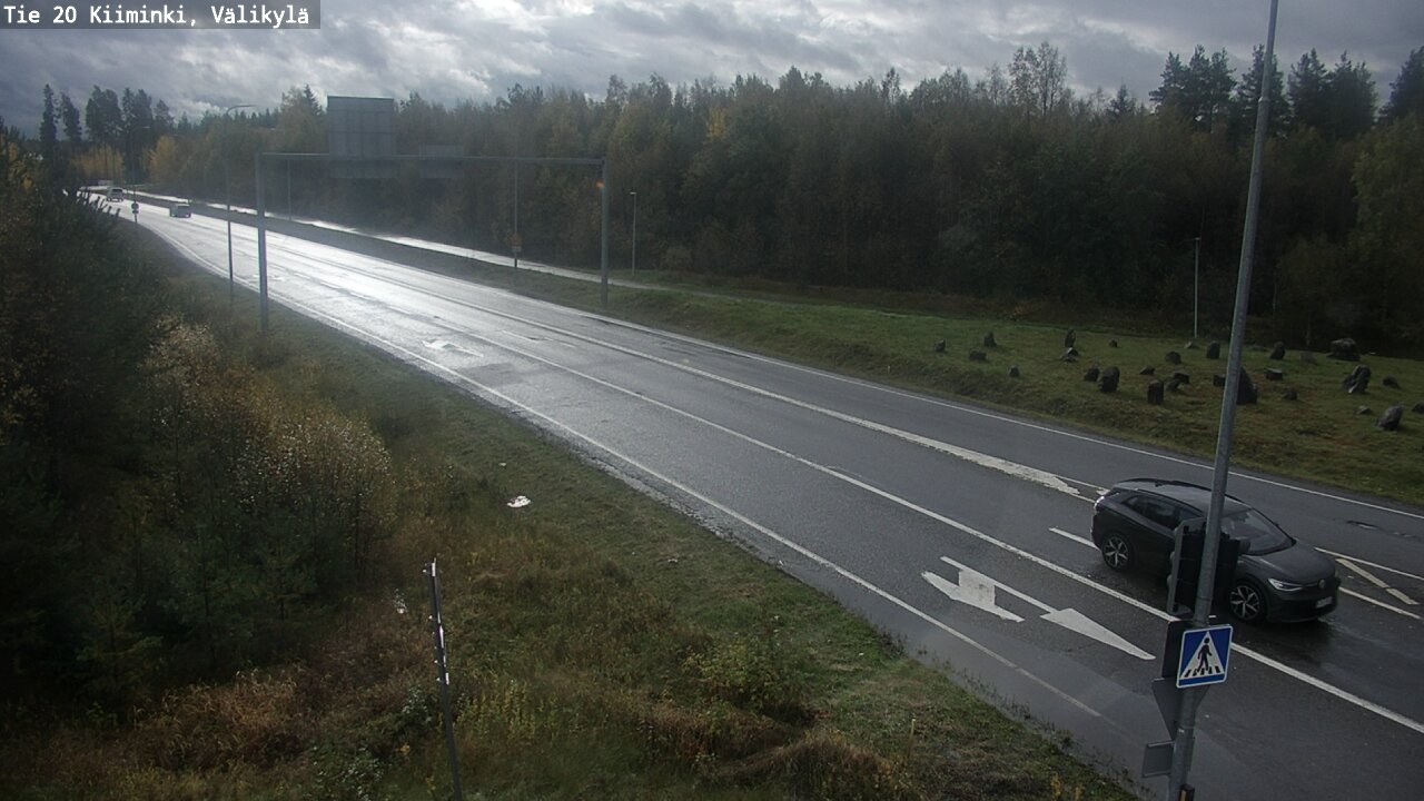 Weather Camera Image Road 20 Oulu Kiiminki, Välikylä, Oulu, Pohjois-Pohjanmaa