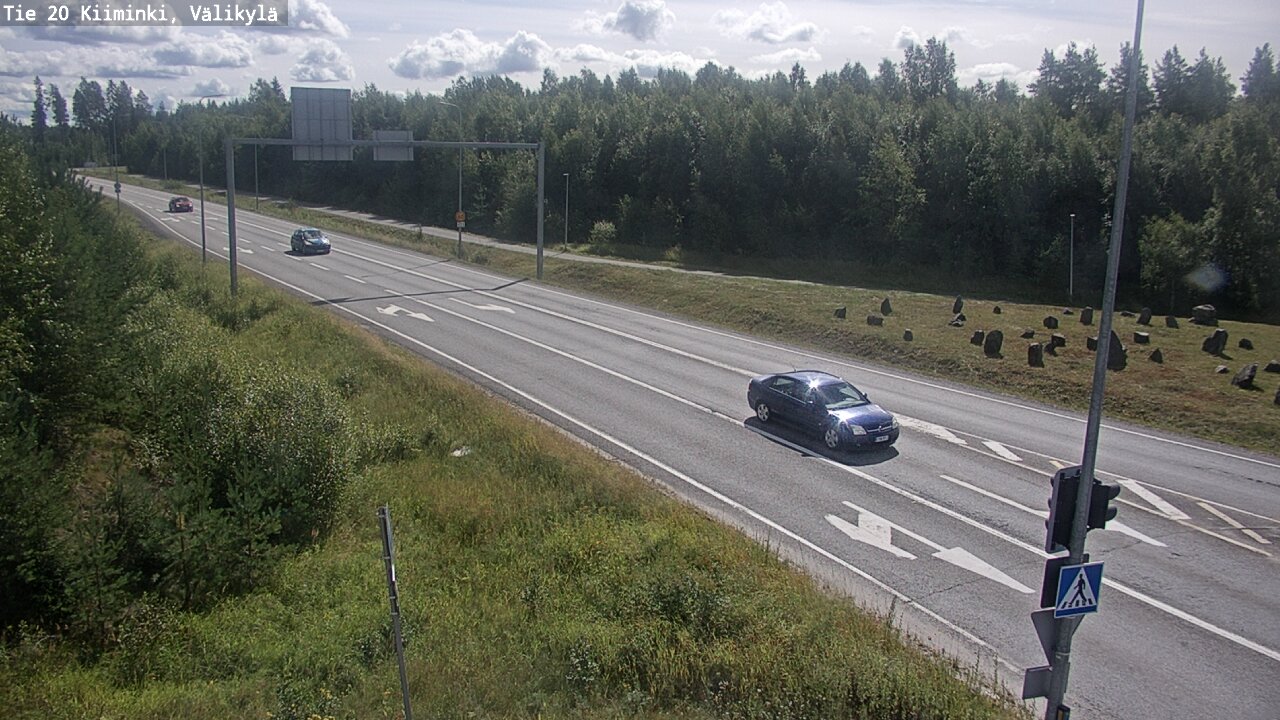 Weather Camera Image Road 20 Oulu Kiiminki, Välikylä, Oulu, Pohjois-Pohjanmaa
