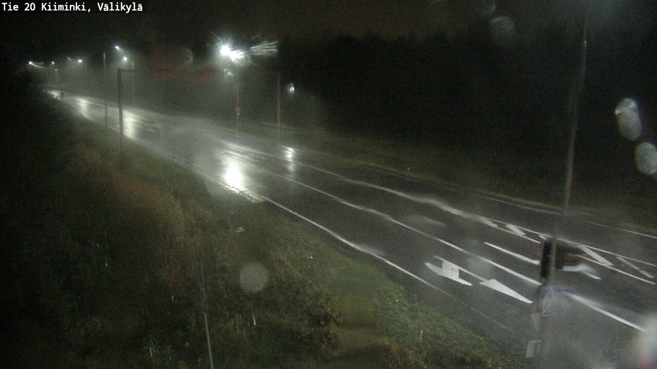 Weather Camera Image Road 20 Oulu Kiiminki, Välikylä, Oulu, Pohjois-Pohjanmaa