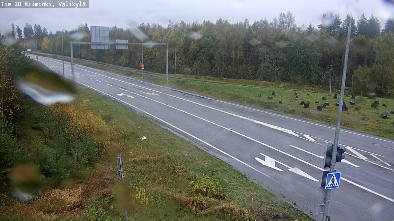 Weather Camera Image Road 20 Oulu Kiiminki, Välikylä, Oulu, Pohjois-Pohjanmaa