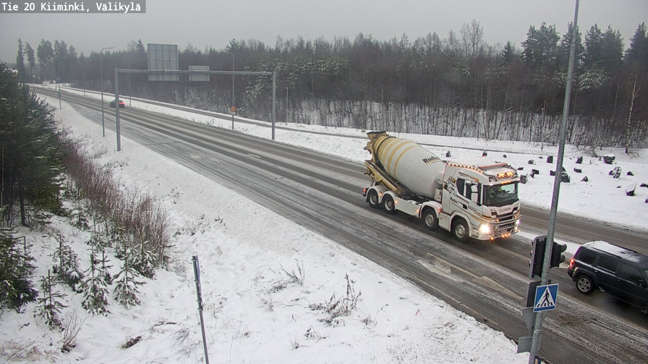 Weather Camera Image Road 20 Oulu Kiiminki, Välikylä, Oulu, Pohjois-Pohjanmaa