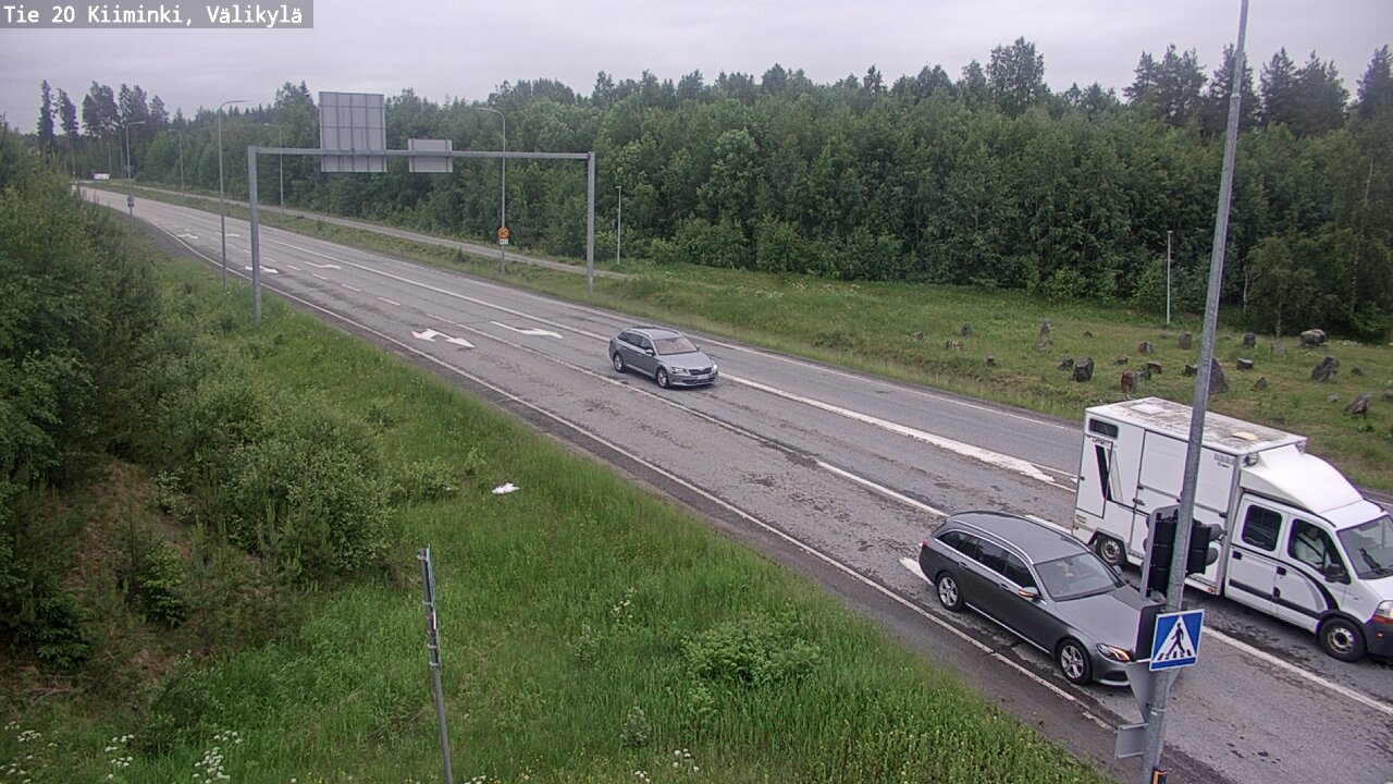 Kelikamerat Kuva Tie 20 Oulu Kiiminki, Välikylä, Oulu, Pohjois-Pohjanmaa