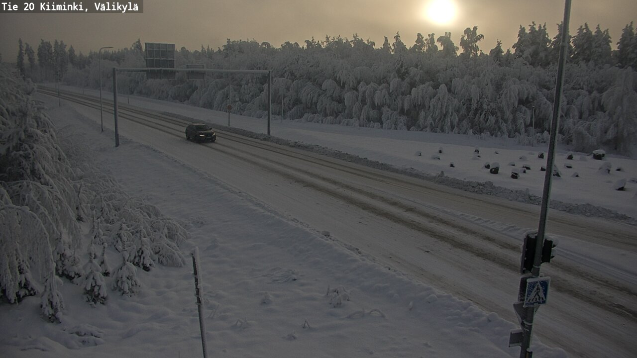 Kelikamerat Kuva Tie 20 Oulu Kiiminki, Välikylä, Oulu, Pohjois-Pohjanmaa