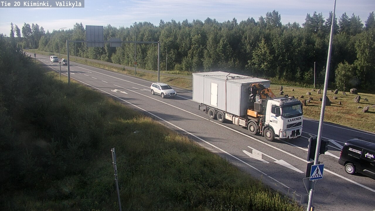 Kelikamerat Kuva Tie 20 Oulu Kiiminki, Välikylä, Oulu, Pohjois-Pohjanmaa