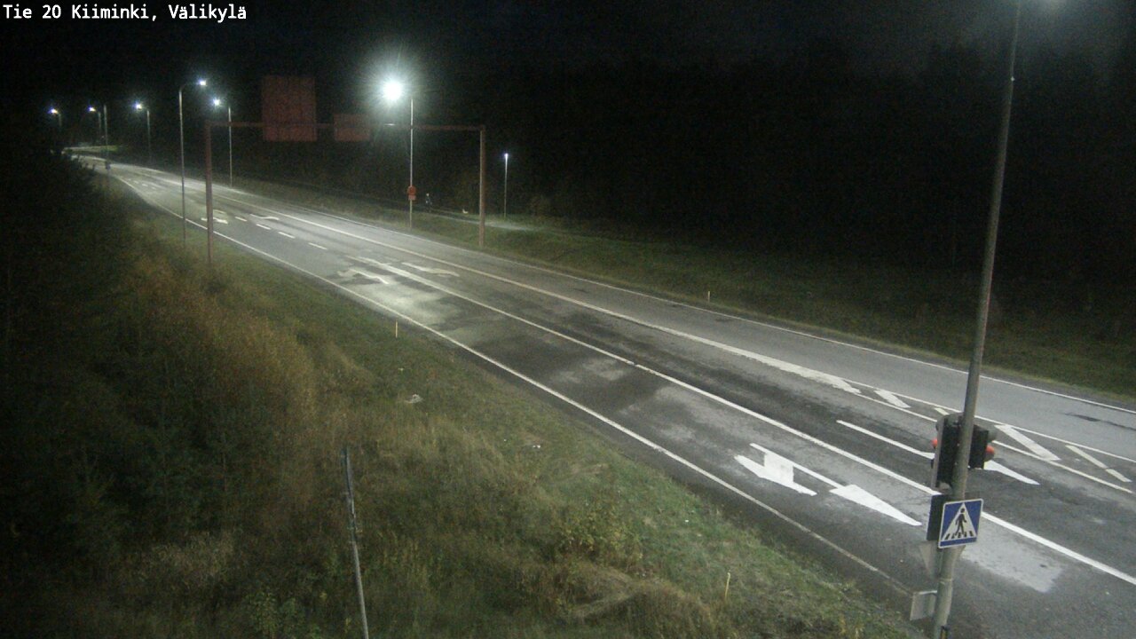 Weather Camera Image Road 20 Oulu Kiiminki, Välikylä, Oulu, Pohjois-Pohjanmaa