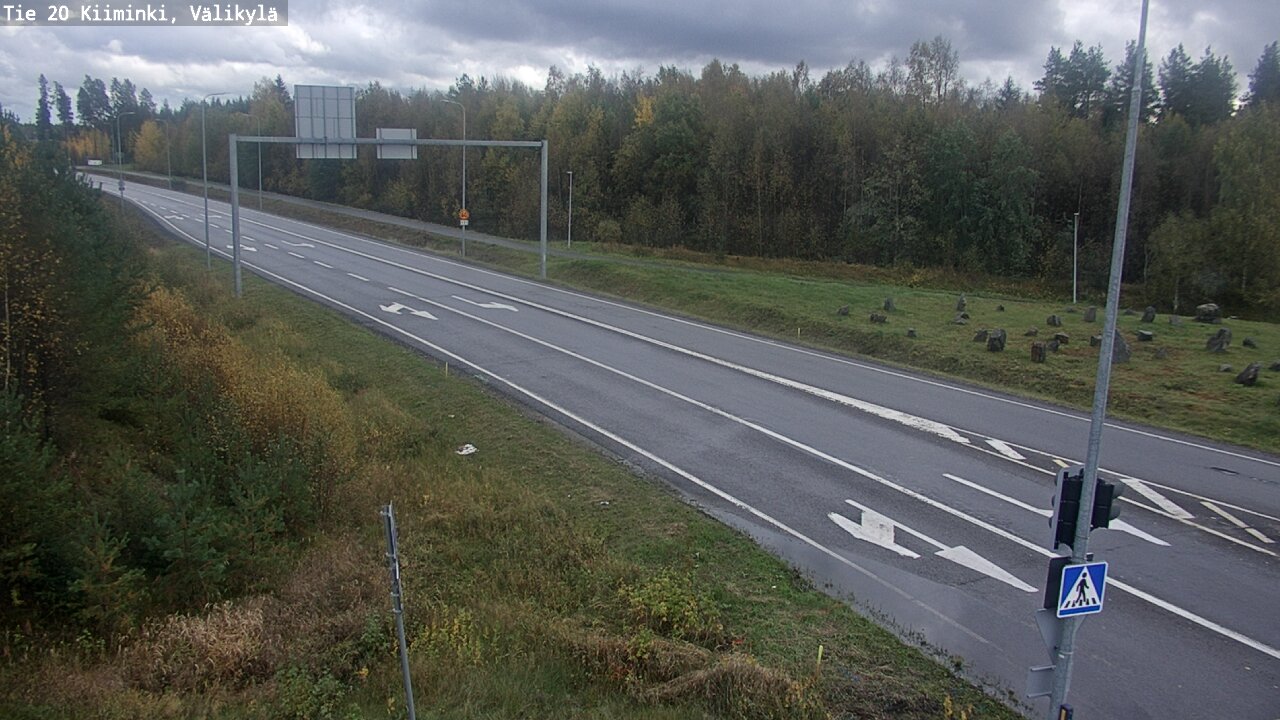 Weather Camera Image Road 20 Oulu Kiiminki, Välikylä, Oulu, Pohjois-Pohjanmaa