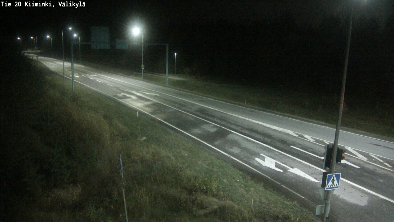 Weather Camera Image Road 20 Oulu Kiiminki, Välikylä, Oulu, Pohjois-Pohjanmaa